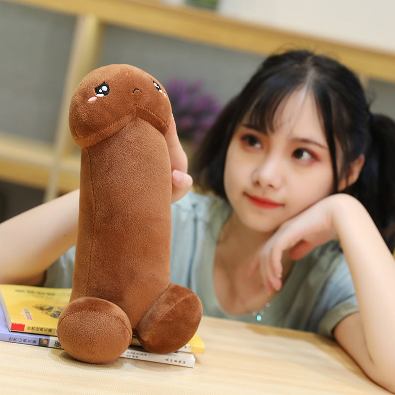 诡计阴茎毛绒玩具仿真男孩阴茎毛绒玩具真实阴茎毛绒拥抱枕头填充性感有趣礼物送女朋友