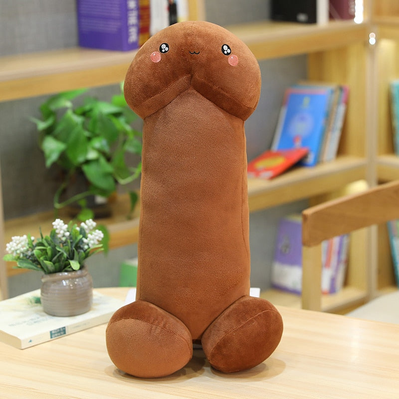 诡计阴茎毛绒玩具仿真男孩阴茎毛绒玩具真实阴茎毛绒拥抱枕头填充性感有趣礼物送女朋友