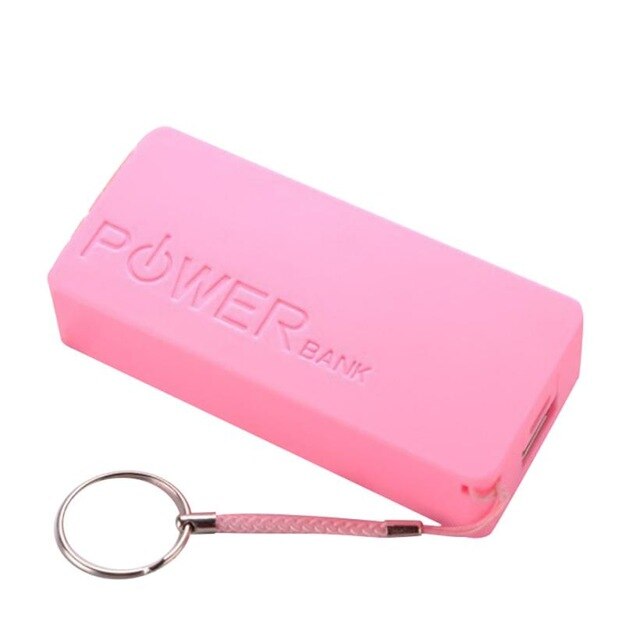 5600mAh 2X 18650 USB Portable Power Bank Battery Charger Case DIY Box For iPhone Sumsang