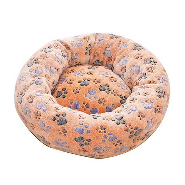 Dog Long Plush Dounts Beds Calming Bed Hondenmand Pet Kennel Super Soft Fluffy Comfortable for Large Dog / Cat House
