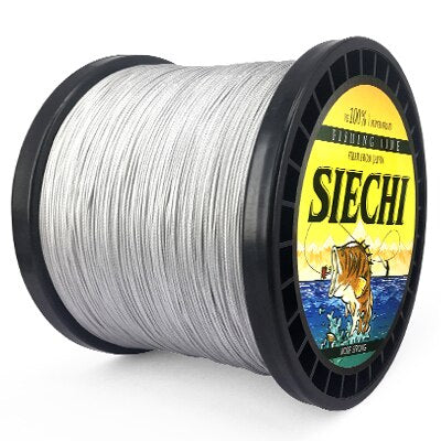 SIECHI 8 Strands 1000M 500M 300M PE Braided Fishing Line tresse peche Saltwater Fishing Weave Superior Extreme Super Strong