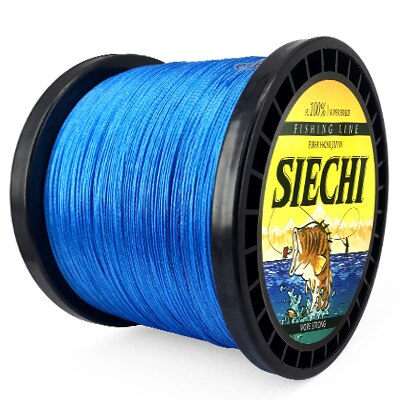 SIECHI 8 Strands 1000M 500M 300M PE Braided Fishing Line tresse peche Saltwater Fishing Weave Superior Extreme Super Strong