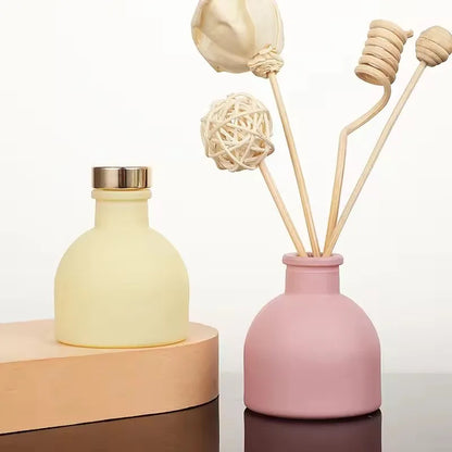 1Pc 50Ml Home Fragrance Diffuser Bottles Party Gifts Glass Container Reed Diffuser Essential Oil Bottle Oil Diffusers Sticks