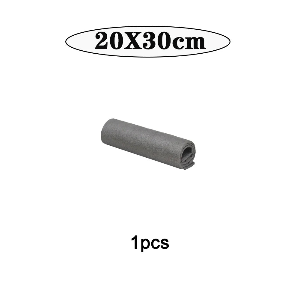 New Thickened Magic Cleaning Cloth Microfiber Glass Clean Towel Reusable Washable Lint-Free Cleaning Rags for Kitchen Glass Car