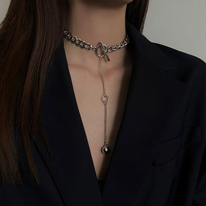 Collar tipo suéter con diseño de nicho para mujer