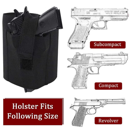 Concealed Carry Ankle Gun Holster for S&W M&P Shield 9mm, Bodyguard .380, Ruger LCP, LC9, Sig Sauer GL17 Tactical Leg Holster