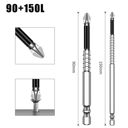 K5 Non-slip High Hardness Bit S2 Strong Magnetic 5A Black Non-slip Cross Head Electric Drill Electric Screwdriver Bit