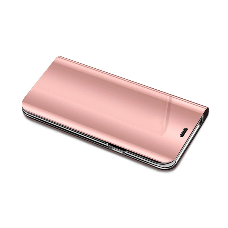 Mirror Smart Phone Case for Xiaomi Redmi Note 13 Pro Plus 5G Flip Cover Xiami Redmy Note13 13pro Xaomi Xiomi Readmi Note13Pro