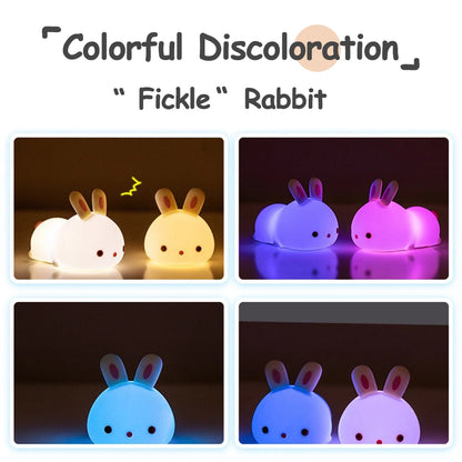 Axolotl Night Light for Kids 2 Brightness Silicone Nursery Sleeping Light Portable USB Rechargeable Bedside Lamp For Baby's Room