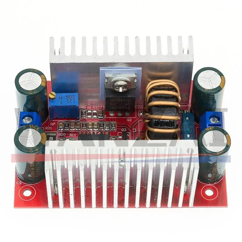 Convertidor elevador de CC de 400 W y 15 A, fuente de alimentación de corriente constante, controlador LED, cargador de voltaje de 8,5-50 V a 10-60 V, módulo elevador.