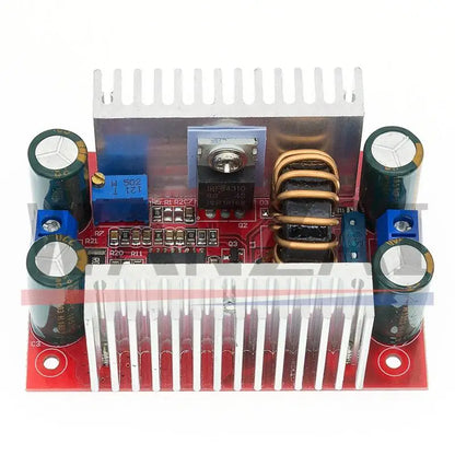 Convertidor elevador de CC de 400 W y 15 A, fuente de alimentación de corriente constante, controlador LED, cargador de voltaje de 8,5-50 V a 10-60 V, módulo elevador.