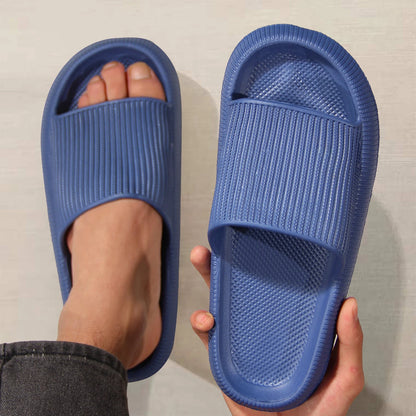 Zapatillas de verano para el hogar con suela blanda y antideslizantes Eva Simple para hombre