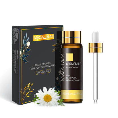 Aceite esencial difusor de aroma de lavanda, rosa, eucalipto, jazmín, vainilla, menta, sándalo, árbol de té y naranja, 10 ml.