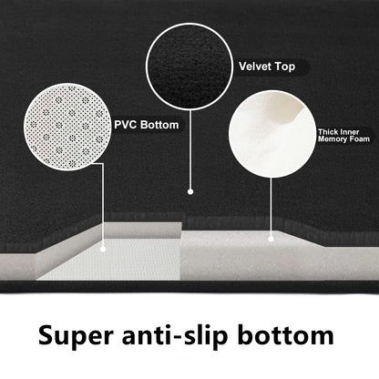 1pc Big kitchen carpet soft kitchen mat anti slip floor mat water absorbent bathroom mat bedroom mat home decoration