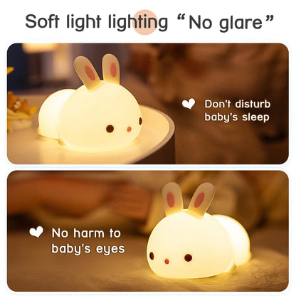 Axolotl Night Light for Kids 2 Brightness Silicone Nursery Sleeping Light Portable USB Rechargeable Bedside Lamp For Baby's Room