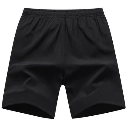 Pantalones cortos deportivos de verano para hombre, cómodos, con cintura elástica, transpirables, tallas grandes 6XL, 7XL y 8XL.