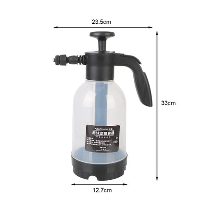 2L Foam Sprayer Bottle Watering Cans Foam Nozzle Foam Cars Watering Washing Tool Manual Sprayer Car Washing Foam Sprinkling Pot