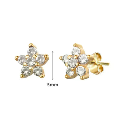 Pendientes de aro de plata de ley 925 con forma de aguja y cristales de circonita, con gotas de agua, dorados, joyería de lujo premium para fiestas.