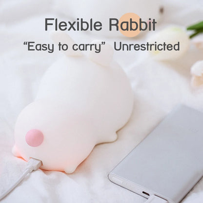 Axolotl Night Light for Kids 2 Brightness Silicone Nursery Sleeping Light Portable USB Rechargeable Bedside Lamp For Baby's Room