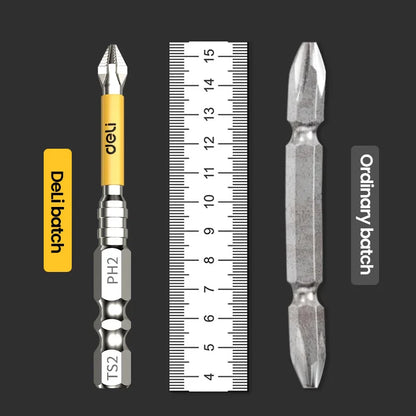 Non-slip PH2 Magnetic Batch Head Cross Screwdriver Hardness Drill Bit Screw Driver Hand Tools 25/50/65/70/90/150mm