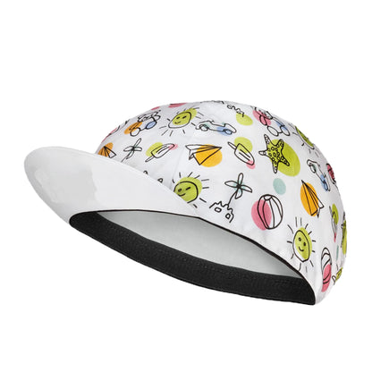 Gorras de ciclismo clásicas de poliéster con diseño de cerveza, café y helado de SweetMatt, de secado rápido, para verano