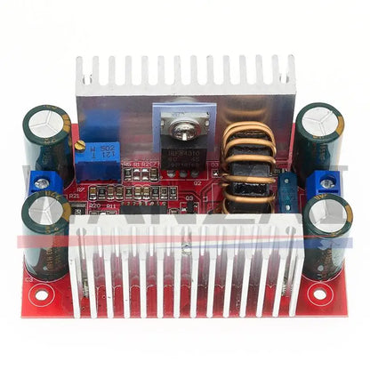 Convertidor elevador de CC de 400 W y 15 A, fuente de alimentación de corriente constante, controlador LED, cargador de voltaje de 8,5-50 V a 10-60 V, módulo elevador.