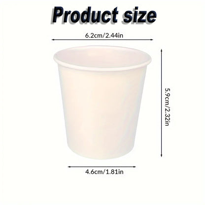 50/100PCS Disposable Small Paper Cup Tasting Cup  Perfect for Coffee Candy Juice Home Supermarket Holiday Party Activities