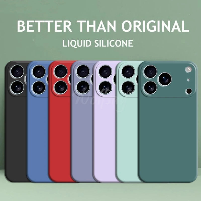Elevate Your Style with the iPhone 17 Pro Liquid Silicone TPU Case - Ultimate Protection & Sleek Design