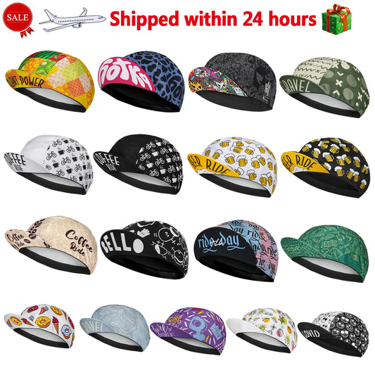 Gorras de ciclismo clásicas de poliéster con diseño de cerveza, café y helado de SweetMatt, de secado rápido, para verano