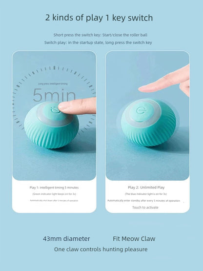 Juguete eléctrico para gatos con congestión nasal