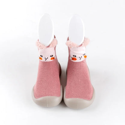 Spring and Fall Models of Children's Walking Shoes Floor Socks Infant Non-slip Soft Bottom Floor Shoes for Boys and Girls Indoor