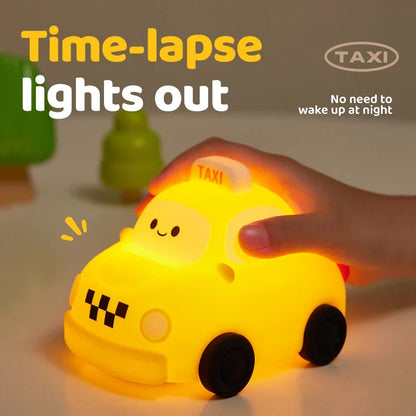 Soft Silicone Night Light - USB Rechargeable Touch Control 3-Level Dimmable Bedside Lamp for Nursery, Kids, Babies & Gift Decor
