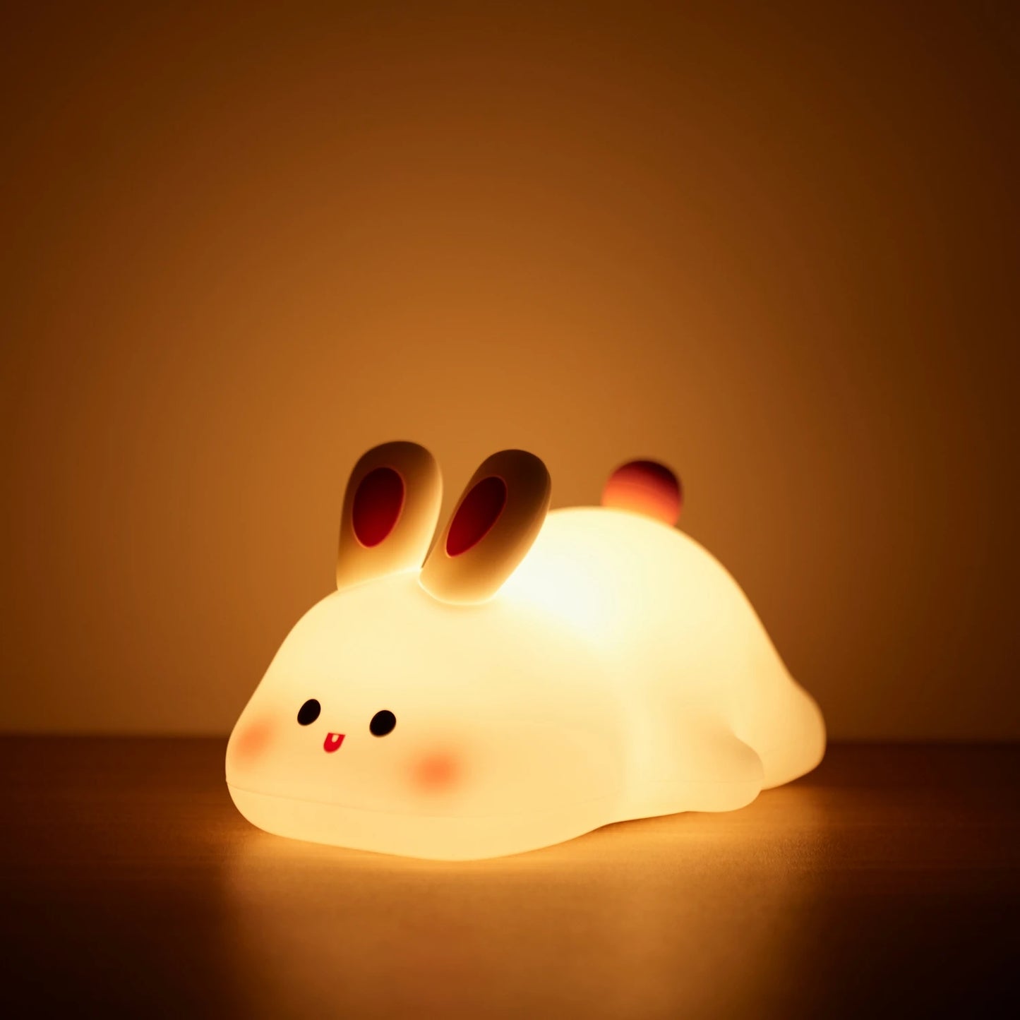 Baby Night Light Timing Rechargeable Dog Nursery Sleeping Lamp Portable Beside Touch Lamp For Room Decor