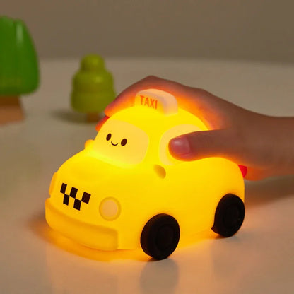 Soft Silicone Night Light - USB Rechargeable Touch Control 3-Level Dimmable Bedside Lamp for Nursery, Kids, Babies & Gift Decor
