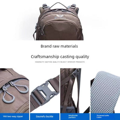 Mochila ligera e impermeable para ciclismo y senderismo (35 litros)