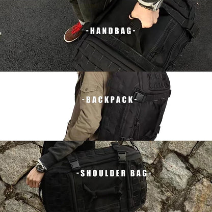 Mochila táctica militar de viaje de 40L, 60L y 80L con correa ajustable, ideal para el fin de semana, para hombres y mujeres, bolsas de gimnasio impermeables.