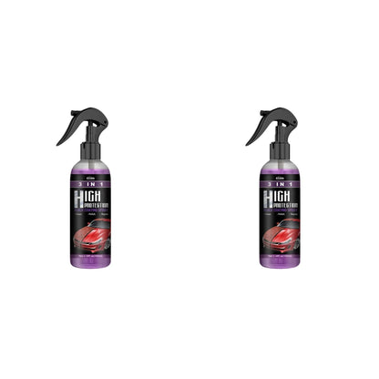 3 in 1 High Protection Quick Ceramic Coating Nano Spray Car Coating Wax Polishing Spray Plastic Refresh Fast Fine Scratch Repair