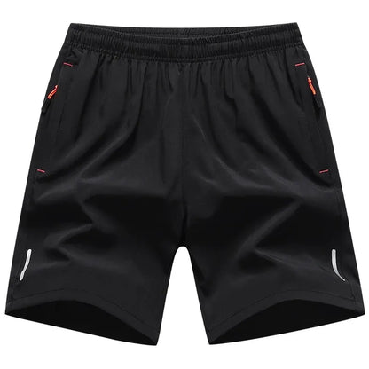 Pantalones cortos deportivos de verano para hombre, cómodos, con cintura elástica, transpirables, tallas grandes 6XL, 7XL y 8XL.