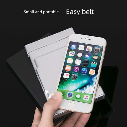 [Venta directa oficial] Bow Hangshi - Teléfono móvil con tres teclados Bluetooth plegables para Android, Apple, iPad, Xiaomi, tableta, PC universal para Huawei, nuevo teclado inalámbrico mini portátil