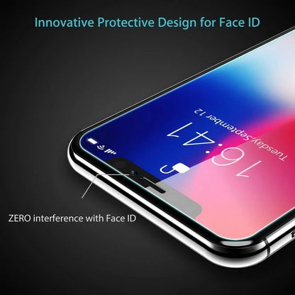 5 protectores de pantalla de vidrio templado para iPhone 11, 12, 13 Pro, XR, X, XS Max, 14 Pro Max, Mini, 7, 8, 6, 6S Plus, 5S, SE.