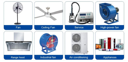 CBB61 Fan starting capacitor 450V 0.8/1/1.2/1.5/2/2.5/3/3.5/4/4.5/5/6/7/8/10/12/14/15/16/18/20/25UF For Range hood For 400V 500V