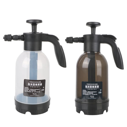 2L Foam Sprayer Bottle Watering Cans Foam Nozzle Foam Cars Watering Washing Tool Manual Sprayer Car Washing Foam Sprinkling Pot
