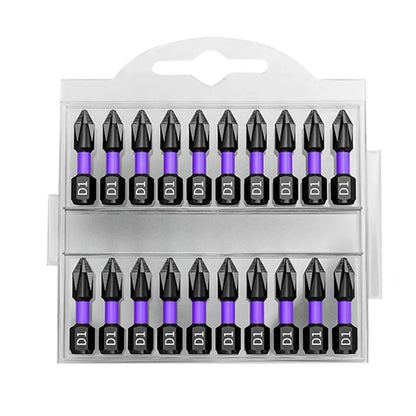 Non-Slip Impact Batch Head Strong Magnetic Cross High Torque Hardness Screw Waterproof Ph2 Screwdriver Bits Set
