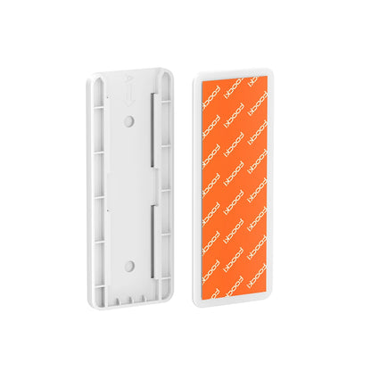 Toocki - Fijador de enchufes autoadhesivo para pared, sin perforaciones, para cocina, hogar y oficina