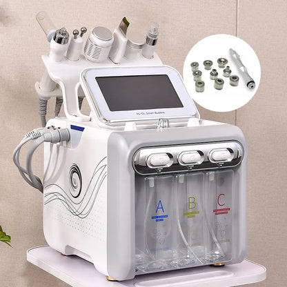 Hot selling hydro Microdermabrasion machine diamond hydra 7 in1 h202 beauty machine facial machine