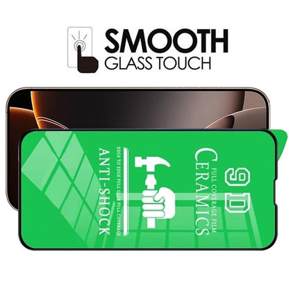4 protectores de pantalla de cerámica transparente para iPhone 16, 15, 14, 11, 13, 12 Pro Max, 15, 14, 16 Plus, 13, 12 Mini, XS Max, XR, X, 8, 7 Plus, SE