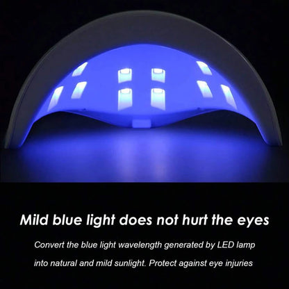 LINMANDA 54W UV Led Lamp Nail Dryer Curing Gel Nail Polish 18pcs Leds Lamp With USB Smart Timer Sun Light Nail Art Tools