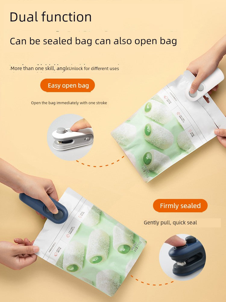 Mini máquina selladora de alimentos con protección de frescura y carga
