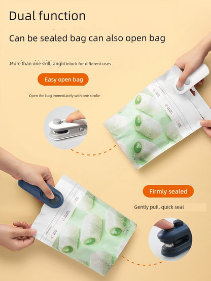 Mini máquina selladora de alimentos con protección de frescura y carga