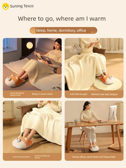 Feet Warmer Bed Sleep Special Hot Water Bag for Bed Explosion-Proof Rechargeable Hot-Water Bag Hand Warmer Handy Gadget 1780